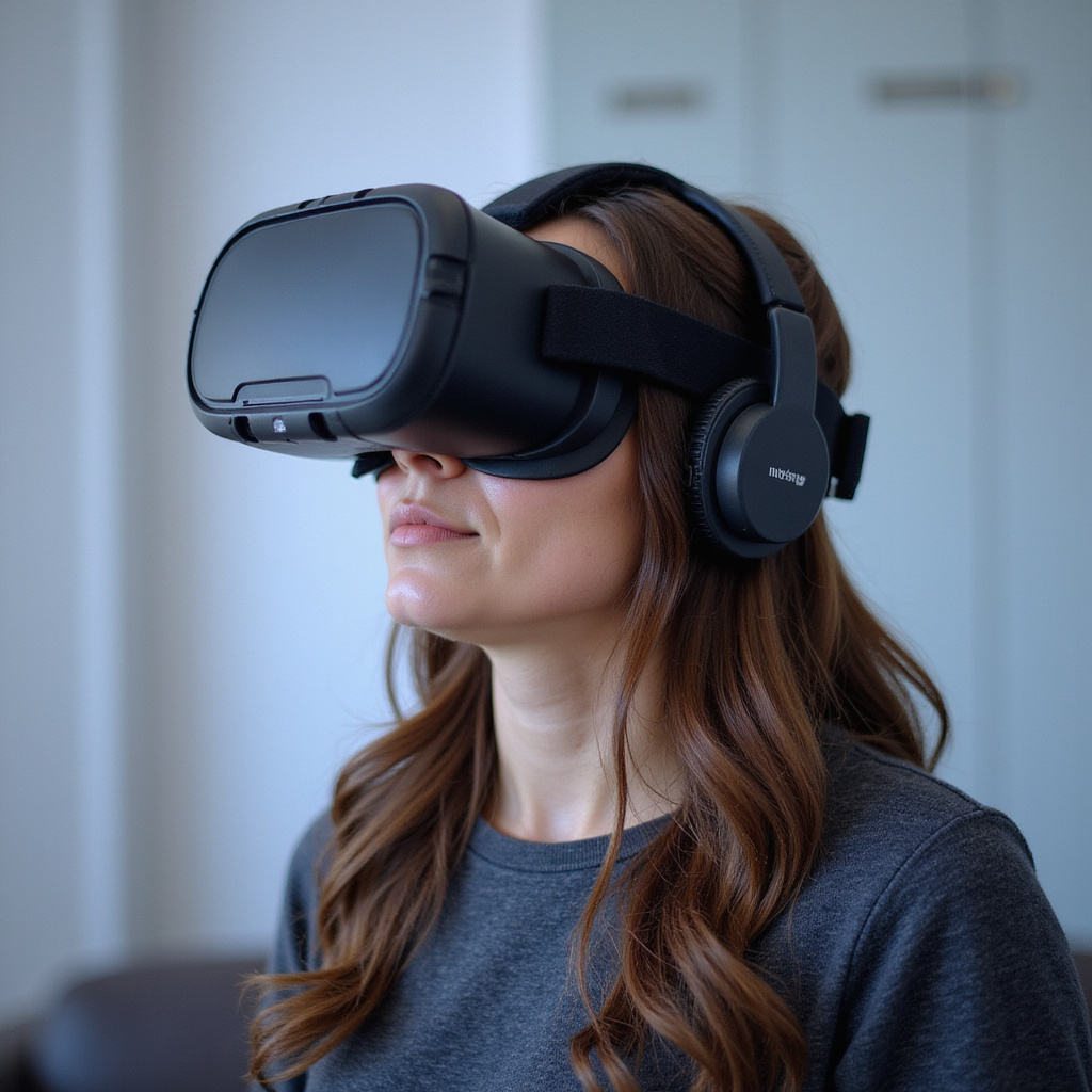 Semantic phrases used: terapia wirtualna, rehabilitacja ruchowa, symulacje VR, fobie, neuroplastyczność, sesja terapeutyczna, kontrolowane środowisko, algorytmy AI, udar mózgu, personalizacja leczenia, technologia immersyjna, psychologia kliniczna, motywacja pacjentów, gry rehabilitacyjne, adaptacyjne terapie, systemy śledzenia ruchu, interaktywne scenariusze, bezpieczeństwo pacjenta, postępy w rehabilitacji, wizualizacja 3D.