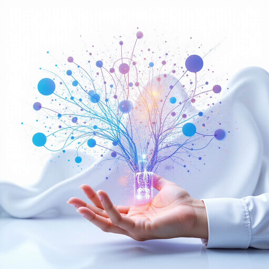 Mężczyzna analizuje dane na cyfrowym pulpicie, przedstawiającym wykresy i wskaźniki skuteczności działań fundacji.