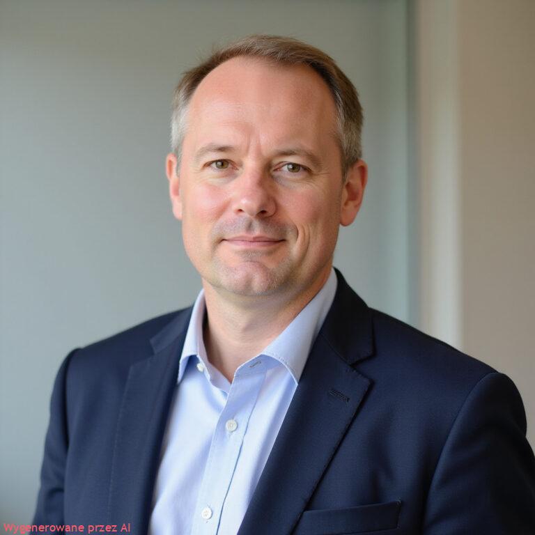 Pim van Leeuwen, nowy Regionalny Dyrektor Zarządzający Toluny dla Europy, podczas spotkania biznesowego