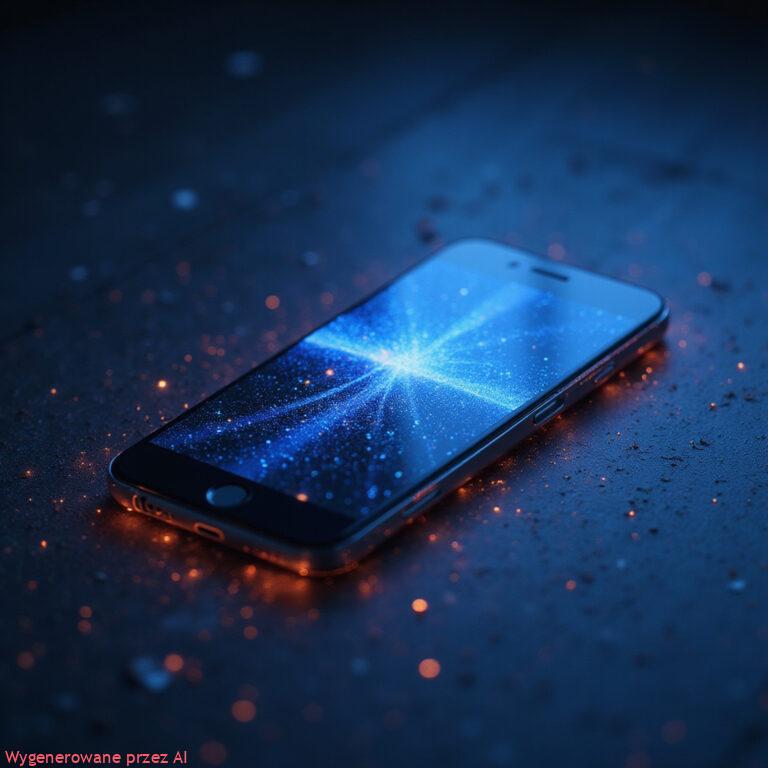 Alt-text for image: Smartfon z wyświetloną aplikacją płatności mobilnej zbliżany do terminala płatniczego z logiem NFC